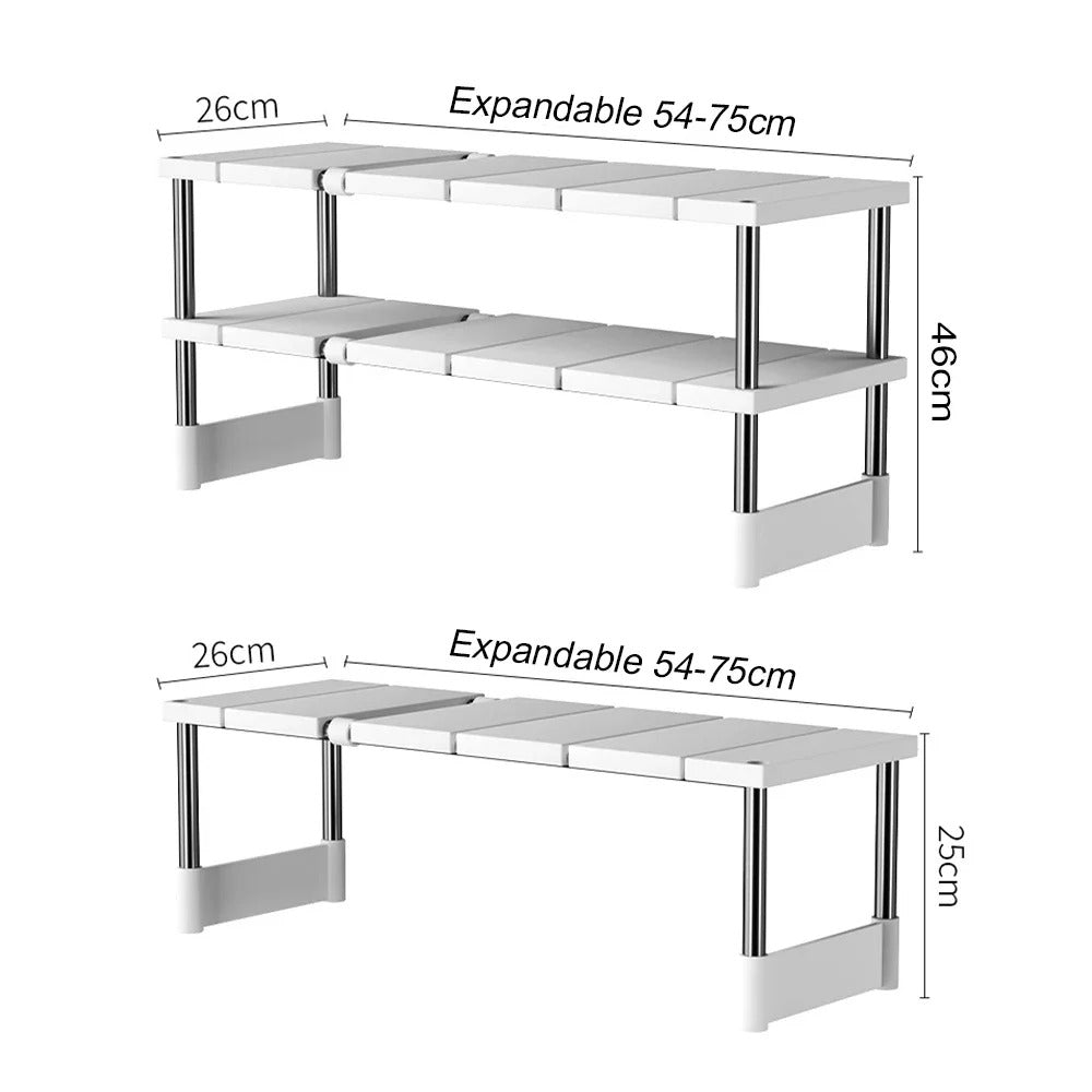 MultiTidy - Stackable storage shelf for the kitchen