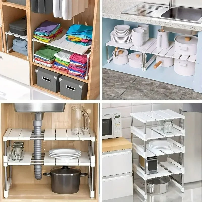 MultiTidy - Stackable storage shelf for the kitchen