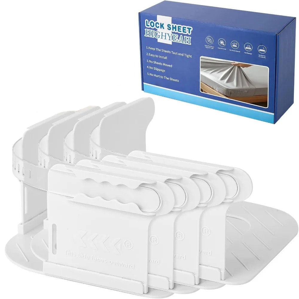 3+3 FREE | SheetSecure - No more loose sheets while sleeping.