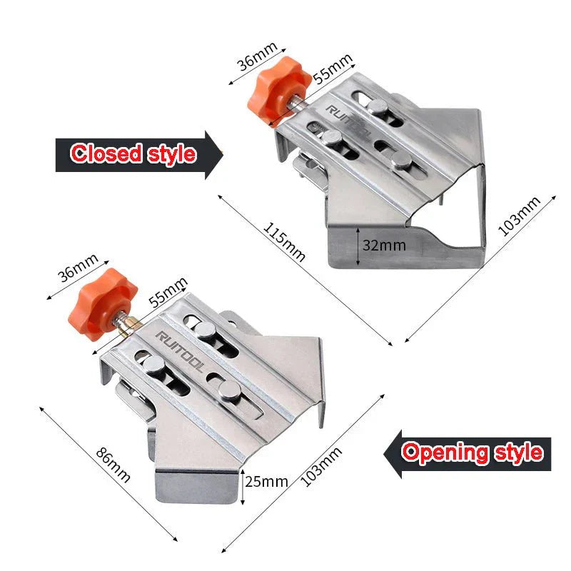 1+1 FREE | PreciseAngle - Stainless steel corner clamps