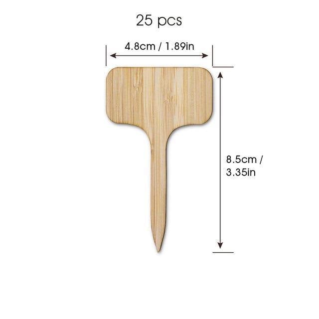 PlantSign - Bamboo plant signs for garden & decoration