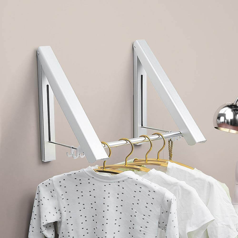 SnapDry - Foldable drying rack for clothes on the wall