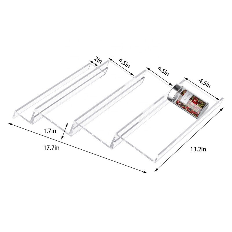 ClearSpice™ - The transparent spice organizer for more space & order!