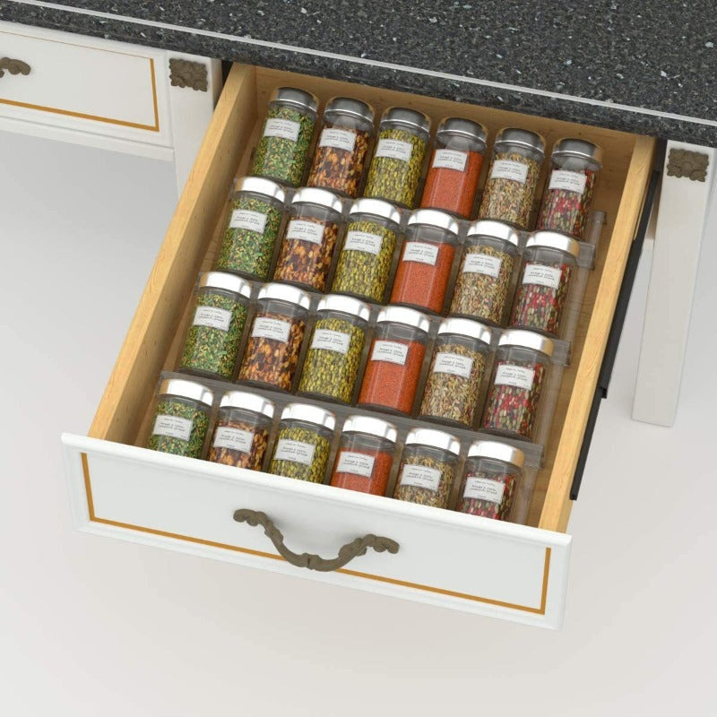 ClearSpice™ - The transparent spice organizer for more space & order!