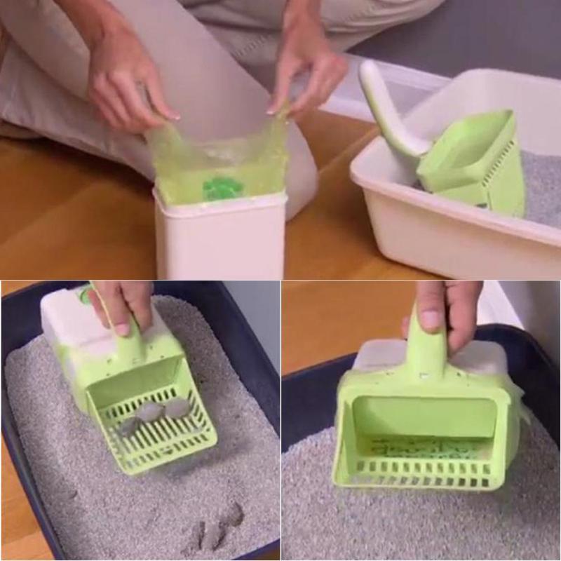 LitterPal - Clean litter box made easy (with 6 plastic bags)