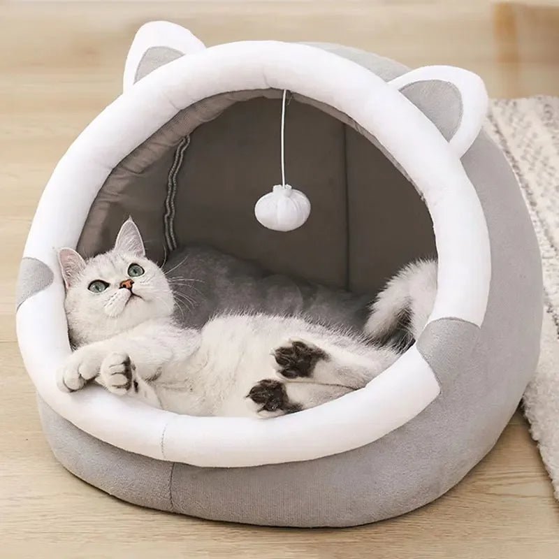 PurrDome - Cozy closed cat bed cave