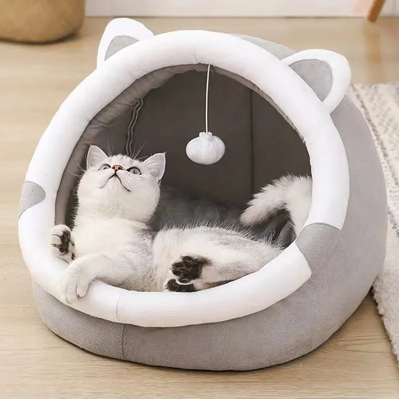 PurrDome - Cozy closed cat bed cave