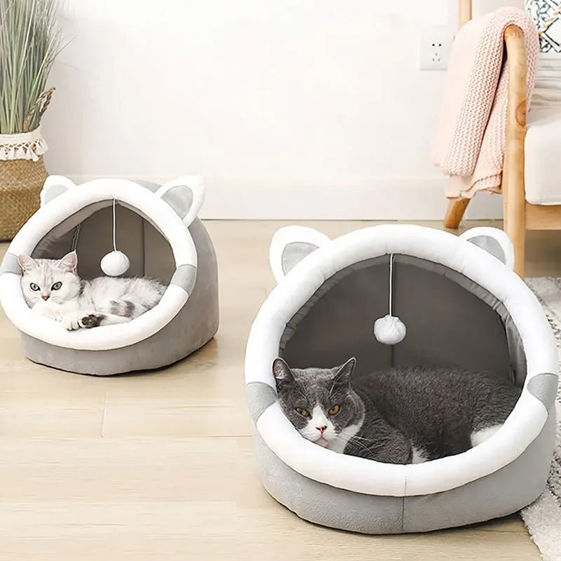 PurrDome - Cozy closed cat bed cave