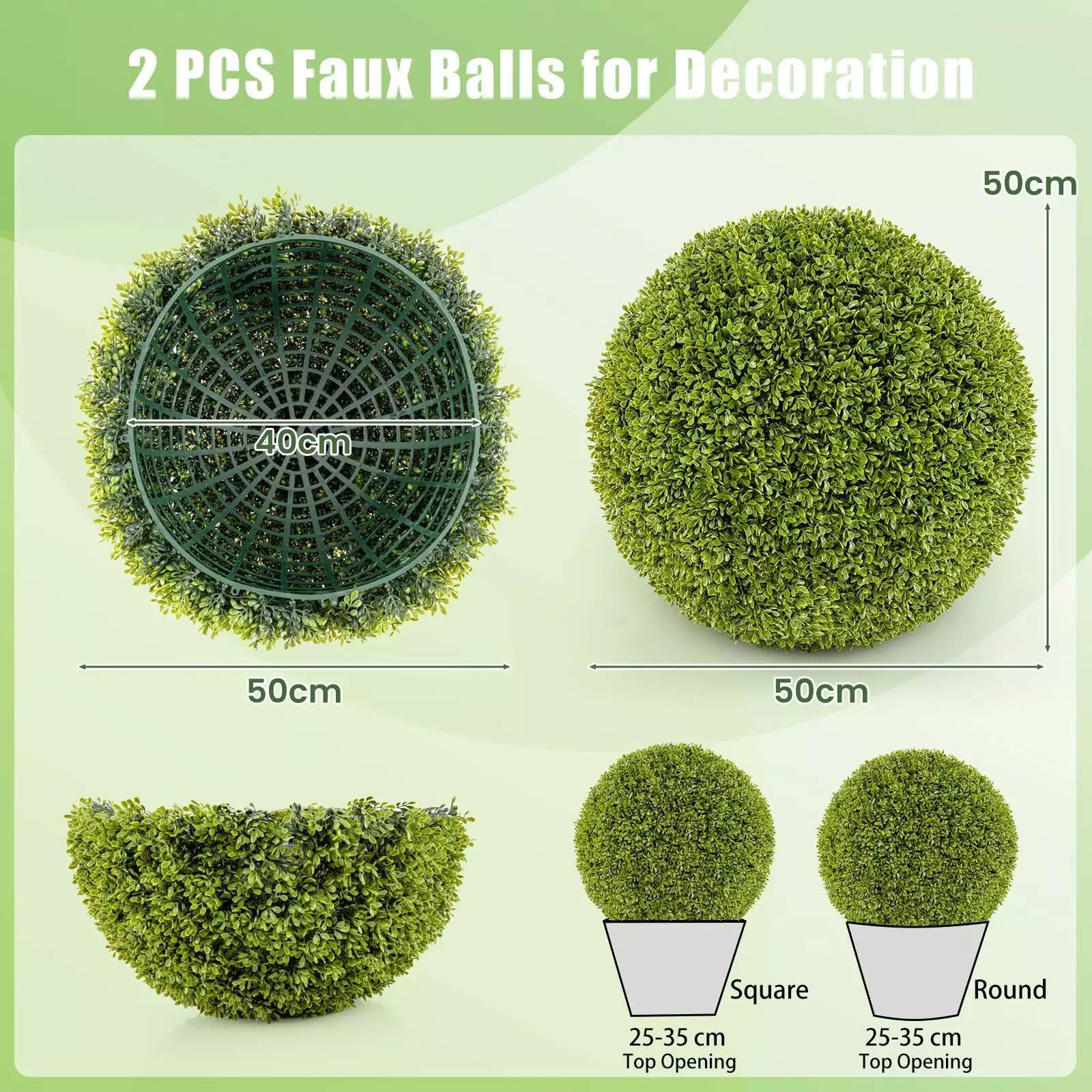 1+1 FREE | GreenSphere - Evergreen charm for home & garden