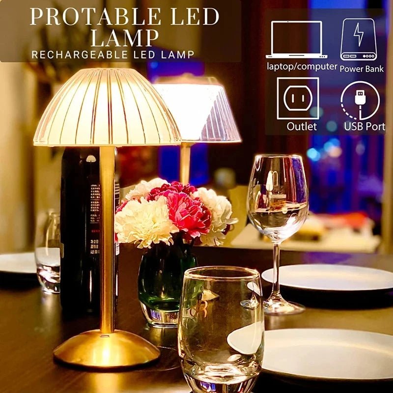 LumiDome™ - Stylish retro lamp with touch control