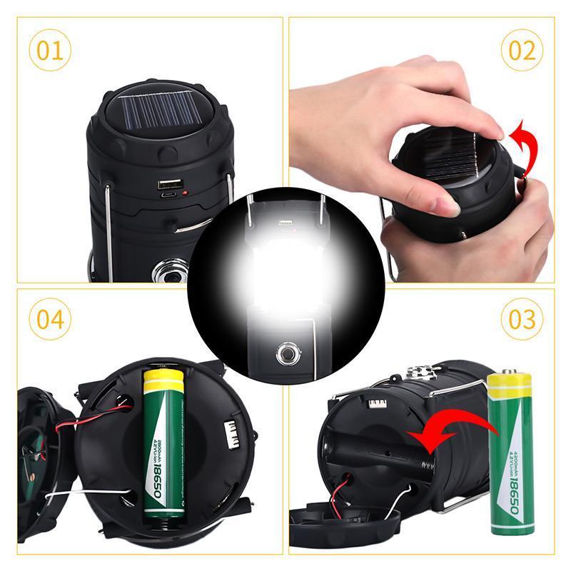 FlameLite – Ultimate 3-in-1 Lantern with Flickering Flame Effect