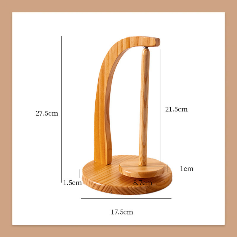 YarnRack™ - Durable wooden bobbin rack with rotating design