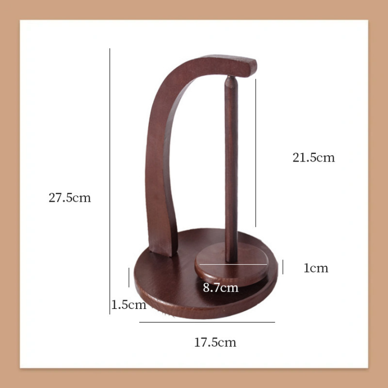 YarnRack™ - Durable wooden bobbin rack with rotating design