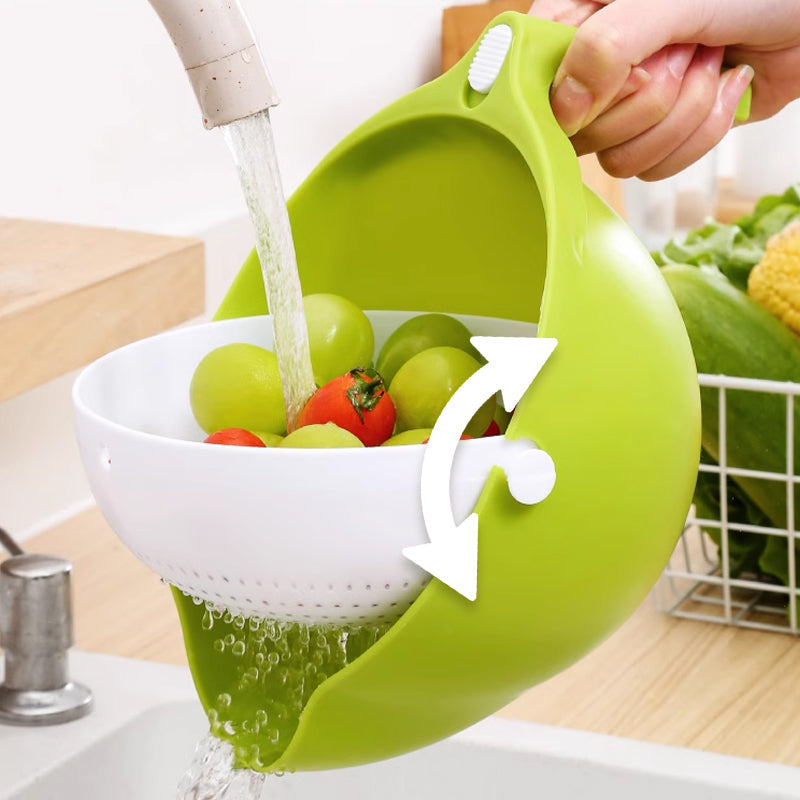 SpinDrain - drain without spilling in seconds