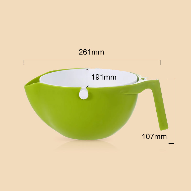 SpinDrain - drain without spilling in seconds