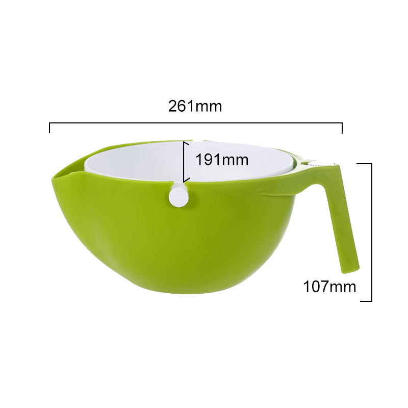 SpinDrain - drain without spilling in seconds