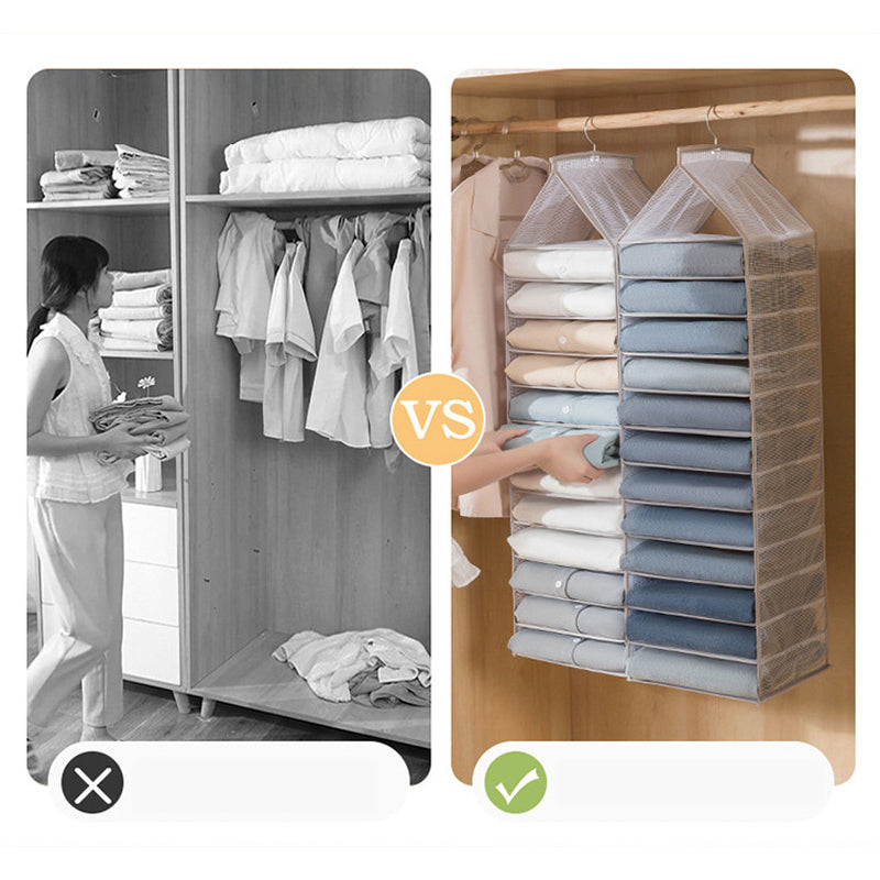 FoldRack - Saves space and keeps clothes perfectly organized