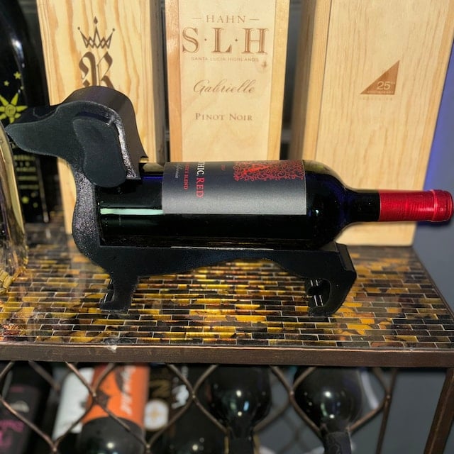 CorkHound - Dachshund wine bottle holder