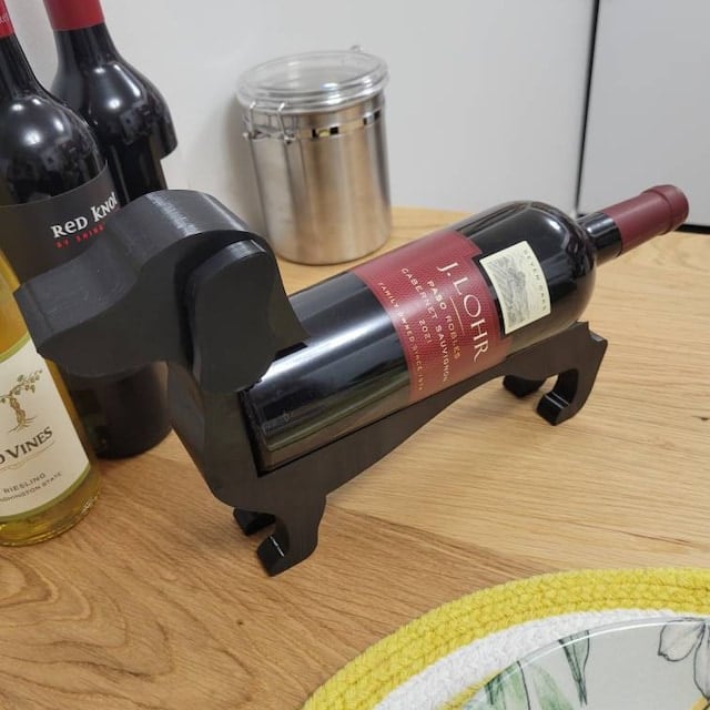 CorkHound - Dachshund wine bottle holder