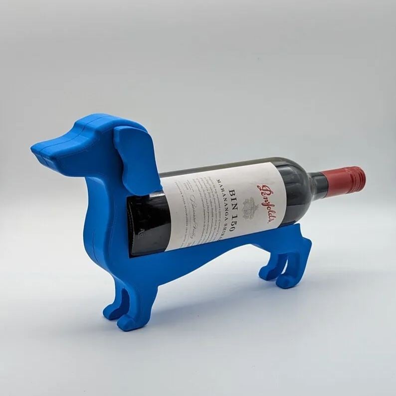 CorkHound - Dachshund wine bottle holder