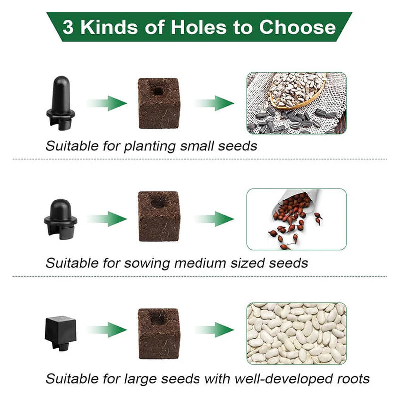 PlantForm - Manual clod former, soil blocker, garden tools for sowing