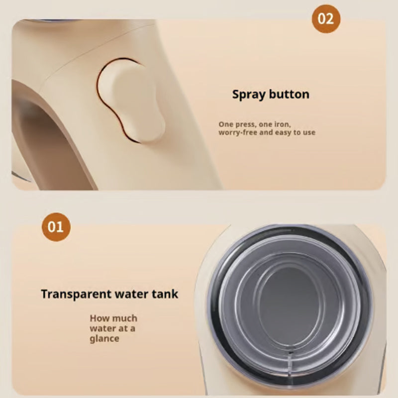 FreshFold – Effortlessly Smooth Clothes in Seconds
