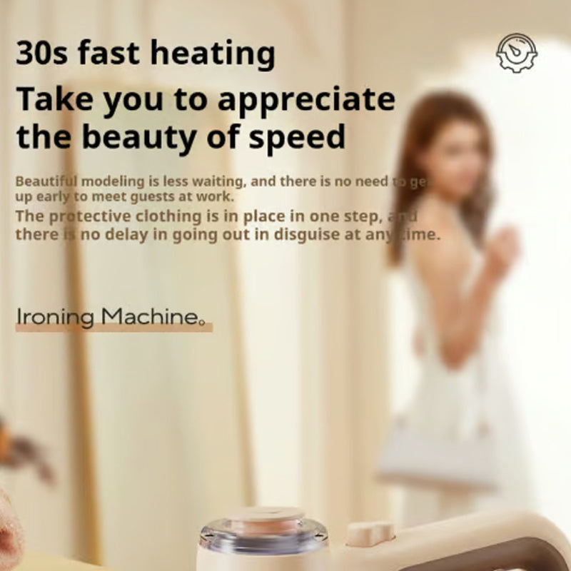 FreshFold – Effortlessly Smooth Clothes in Seconds