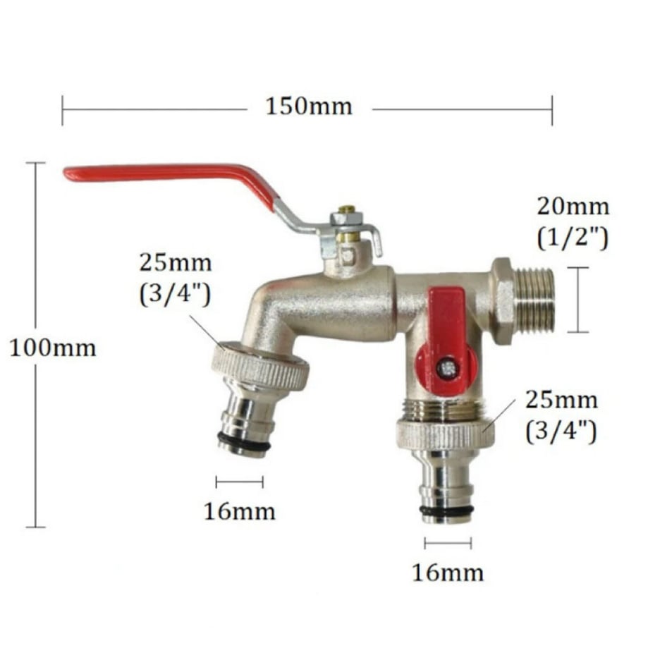 DualFlow Connect – Effortless Water Distribution for Every Task