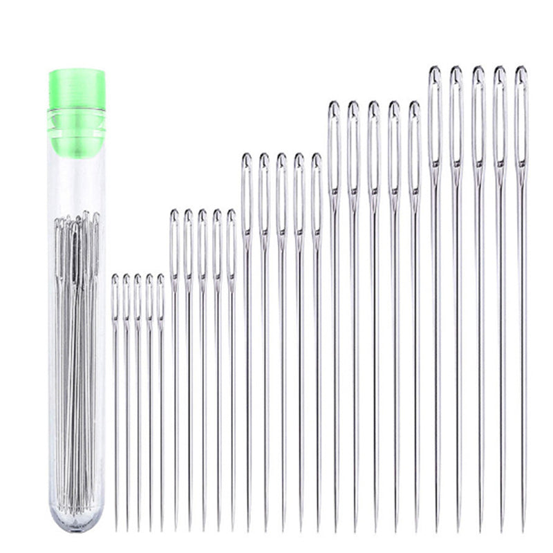 EmbroiMaster – Sharp Sewing Needle Set with Large Eye