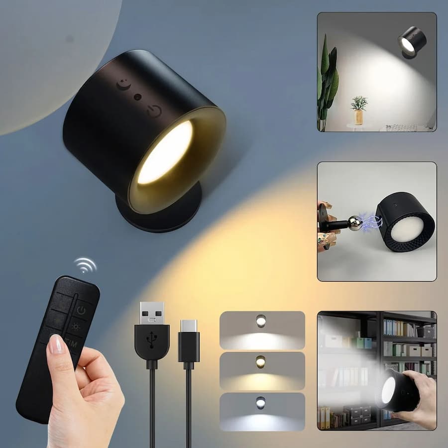DuoLumen™ - Double-sided magnetic LED wall light