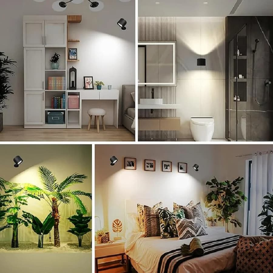 DuoLumen™ - Double-sided magnetic LED wall light