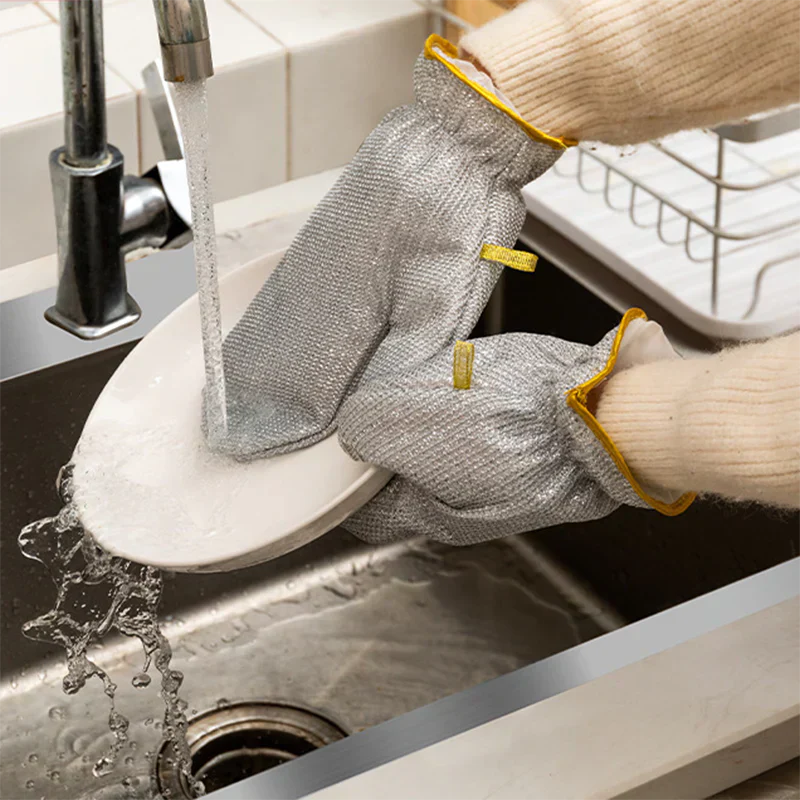 GloveClean - rinsing without scrubbing & without stress
