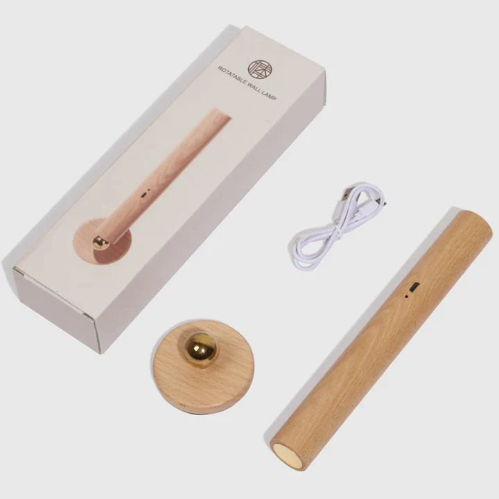 TimberGlow - Wall light made of wood