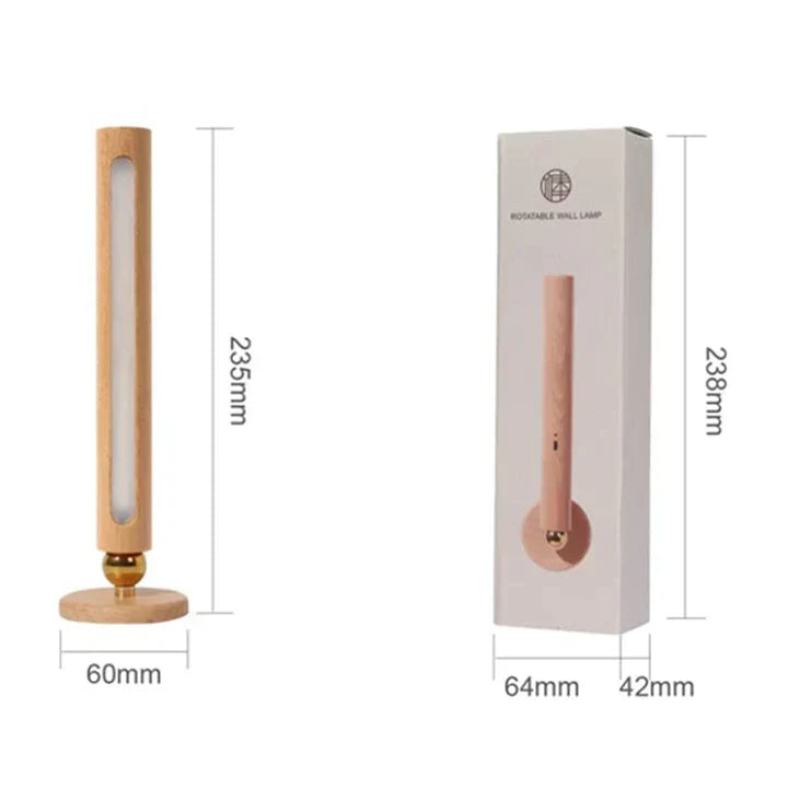 TimberGlow - Wall light made of wood